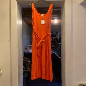 Brand new with tags Anne Klein Orange Dress